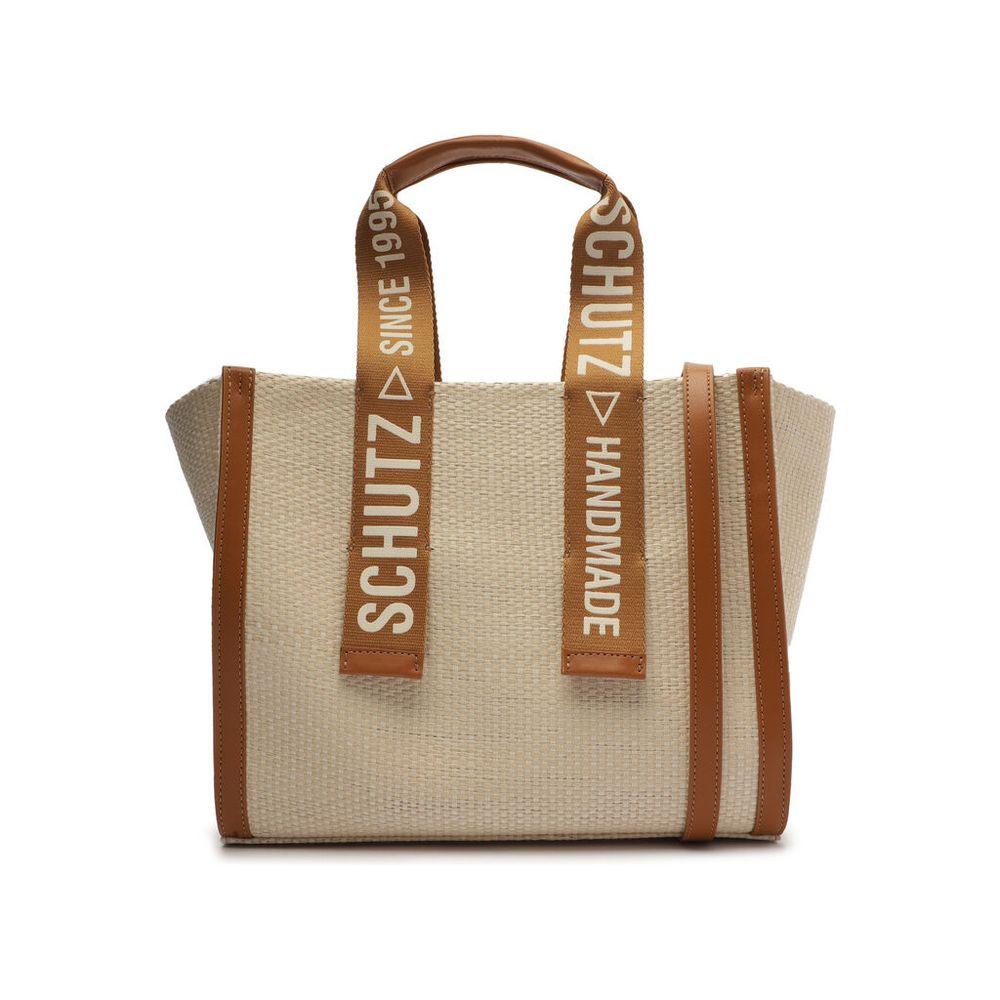 BOLSA PEQUENA RAFIA PALHA SCHUTZ Meia Sola