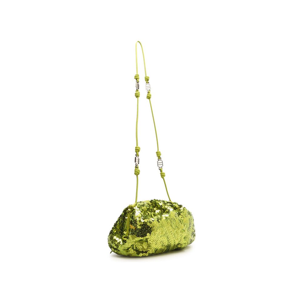 Bolsa Tiracolo Verde Aria Pequena Paet Arezzo Meia Sola