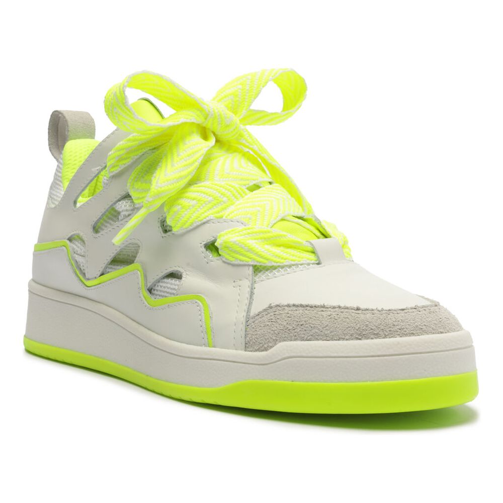 tenis-verde-lime-multimaterial-bico-redondo-curve-arezzo-1