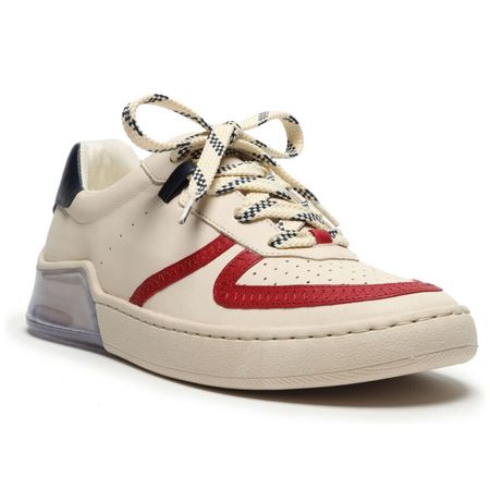 tenis couro branco arezzo