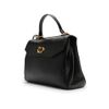 bolsa-arezzo-satchel-preta-couro-media-bag-charm-no-2