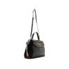 bolsa-arezzo-satchel-preta-couro-media-bag-charm-no-4