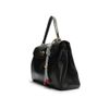 bolsa-arezzo-satchel-preta-couro-grande-bag-charm-no-a5001-2