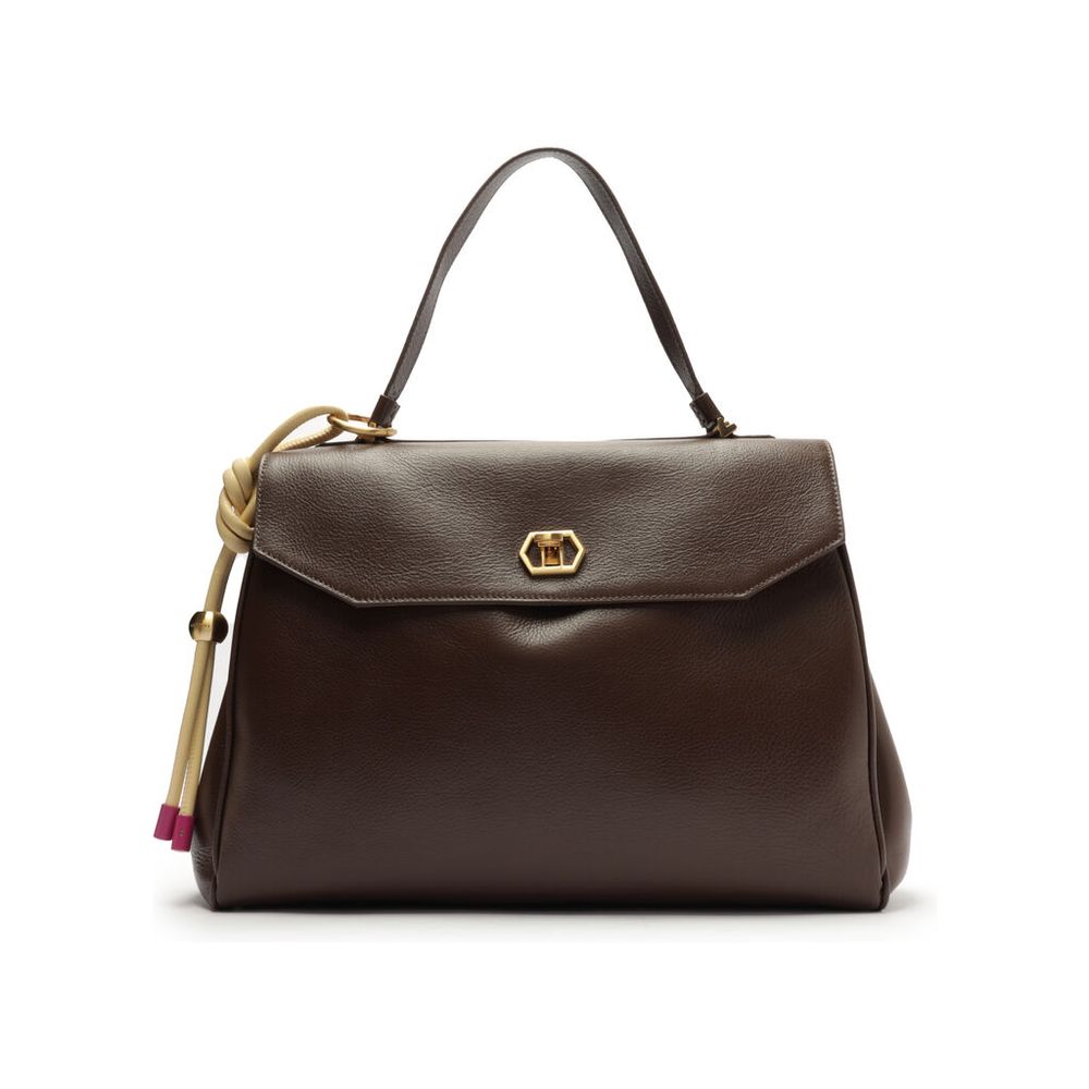 bolsa-arezzo-satchel-marrom-couro-grande-bag-charm-no-a50018-1