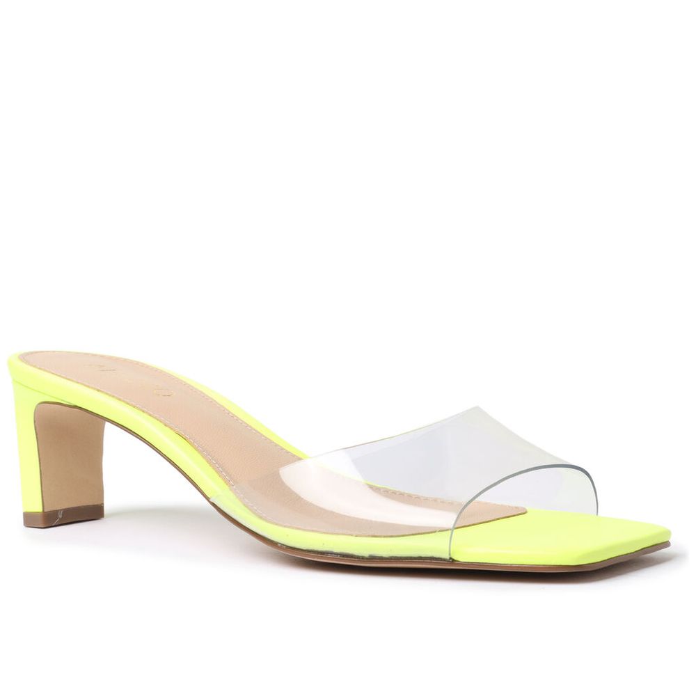 sandalia arezzo transparente