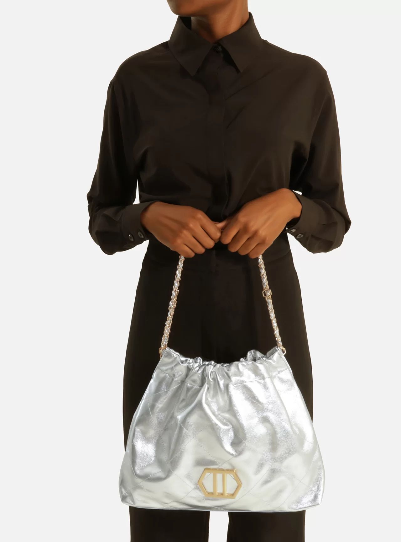 bolsa-arezzo-hobo-prata-couro-esther-grande-2