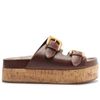 sandalia-arezzo-marrom-dark-couro-flatform-cortica-fivelas-1