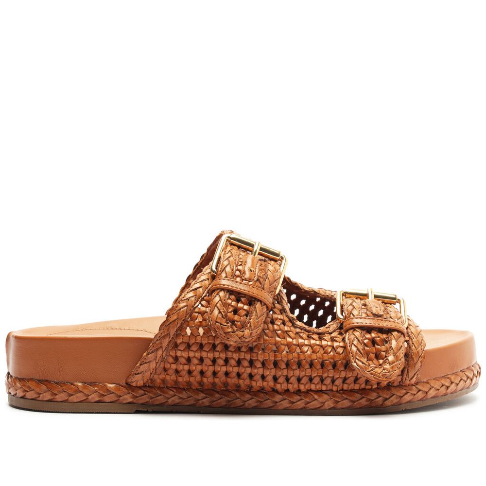 sandalia-arezzo-papete-marrom-tramada-fivelas-1 sandalia-arezzo-papete-marrom-tramada-fivelas-1