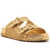 sandalia-arezzo-papete-dourada-tramada-fivelas-3