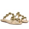 sandalia-schutz-flat-slide-metallic-dourada-2