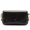 bolsa-arezzo-tiracolo-preta-couro-pequena-metais-alca-1