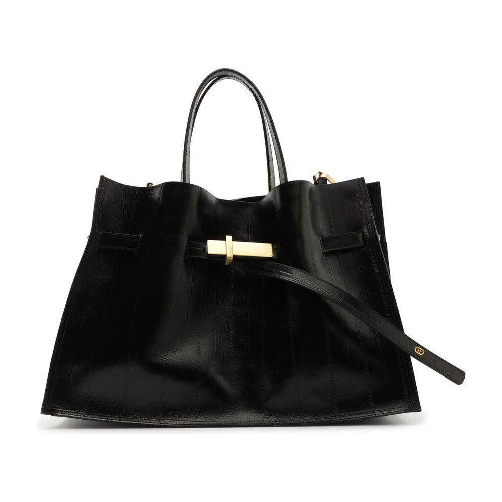 bolsa-arezzo-tote-preta-couro-grande-tira-metal-1 bolsa-arezzo-tote-preta-couro-grande-tira-metal-1