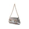 bolsa-arezzo-shoulder-prateada-couro-grande-argolas-2