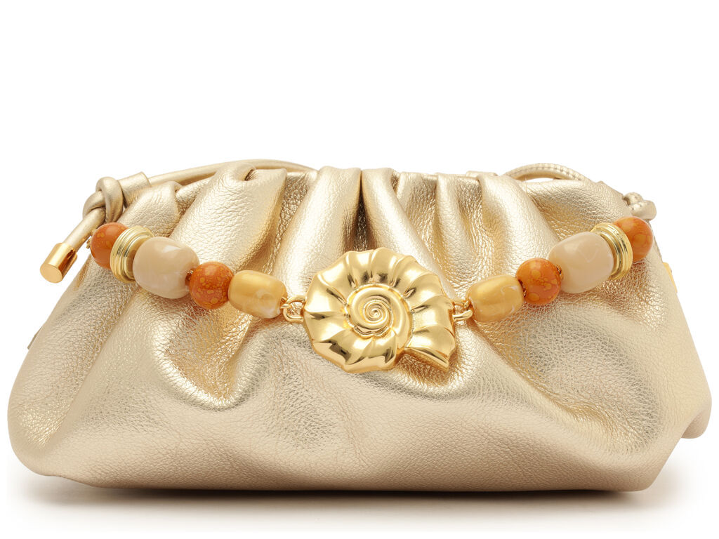 bolsa-arezzo-clutch-dourada-couro-media-pedrarias-concha-1