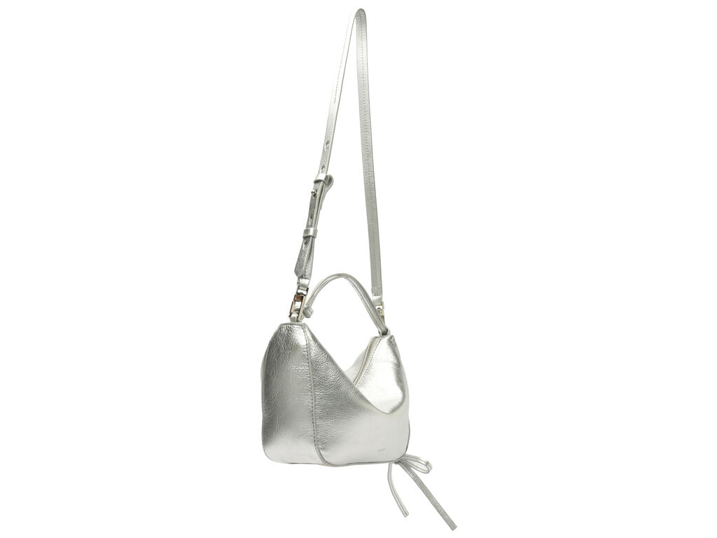bolsa-arezzo-tiracolo-veg-oil-shine-metal-prata-pequena-2