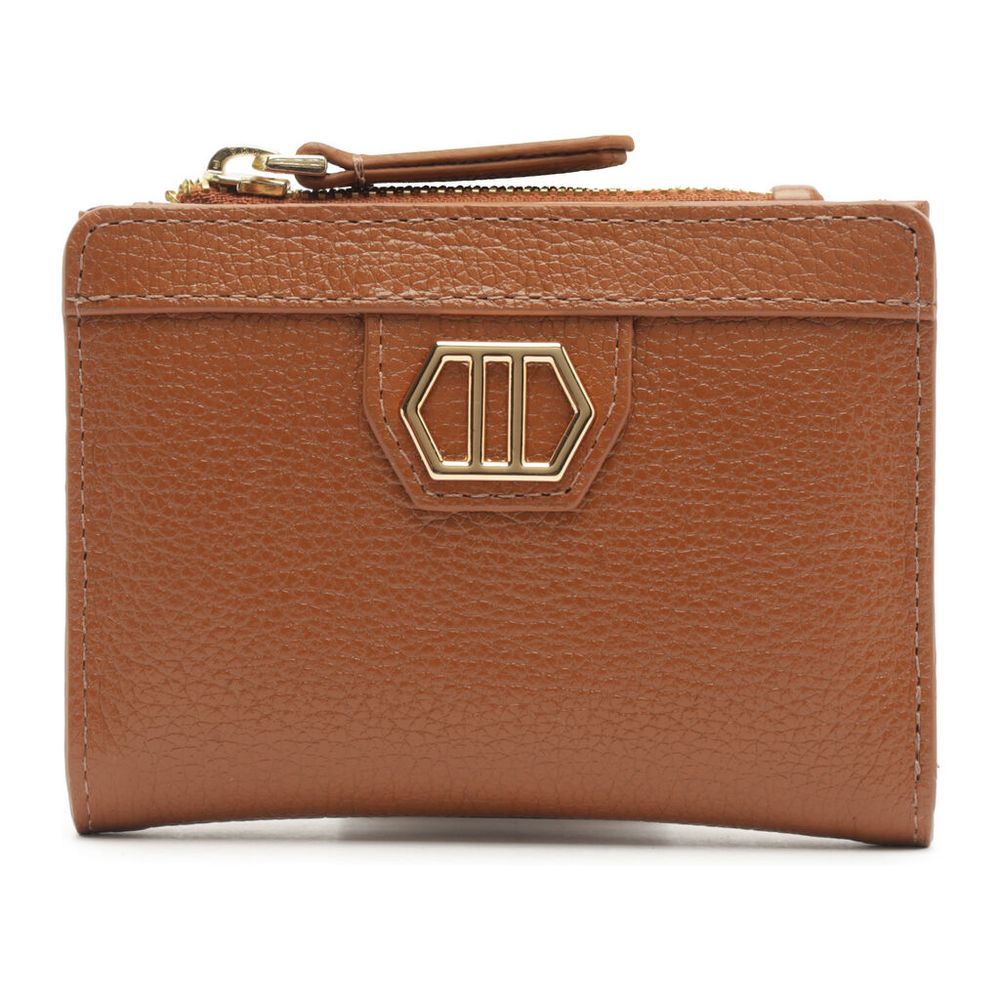 carteira-arezzo-caramelo-couro-pequena-ziper-metal-1 carteira-arezzo-caramelo-couro-pequena-ziper-metal-1
