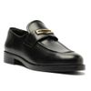 mocassim-arezzo-preto-couro-bico-redondo-retro-metal-2