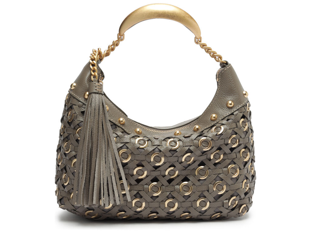 bolsa-arezzo-tiracolo-cinza-couro-tresse-metais-pequena-1