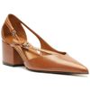 scarpin-arezzo-marrom-couro-bloco-semi-aberto-fivelas-2