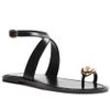 sandalia-arezzo-rasteira-preta-couro-metal-bold-2
