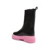 bota-schutz-couro-preto-solado-rosa-3 bota-schutz-couro-preto-solado-rosa-3