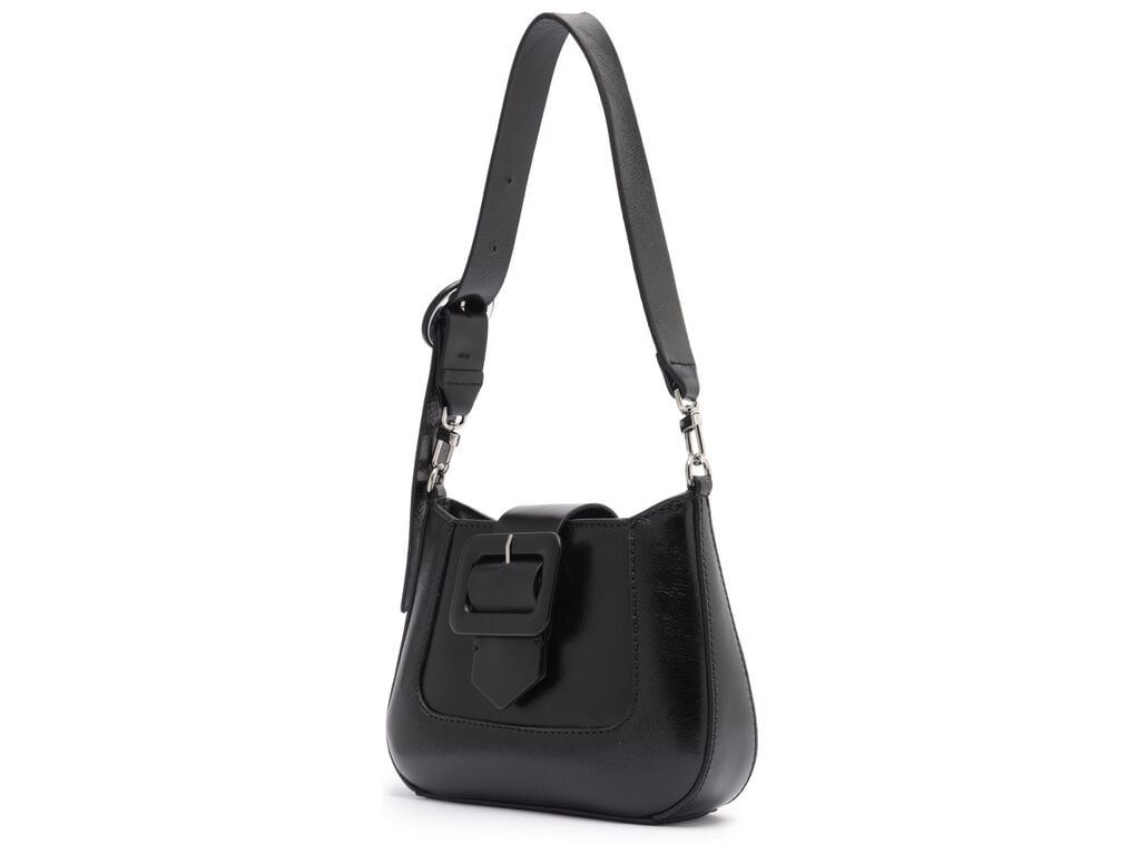 bolsa-arezzo-shoulder-preta-couro-pequena-fivela-2