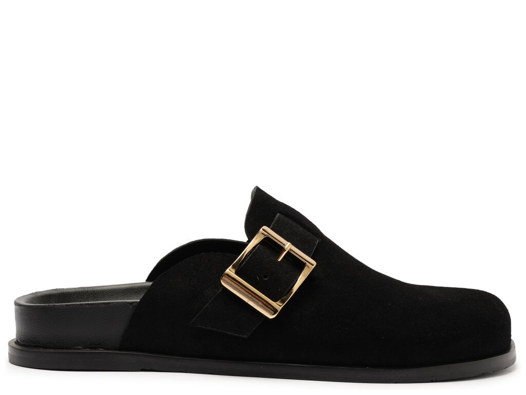 clog-sabot-arezzo-preta-acamurcada-rasteira-fivela-1