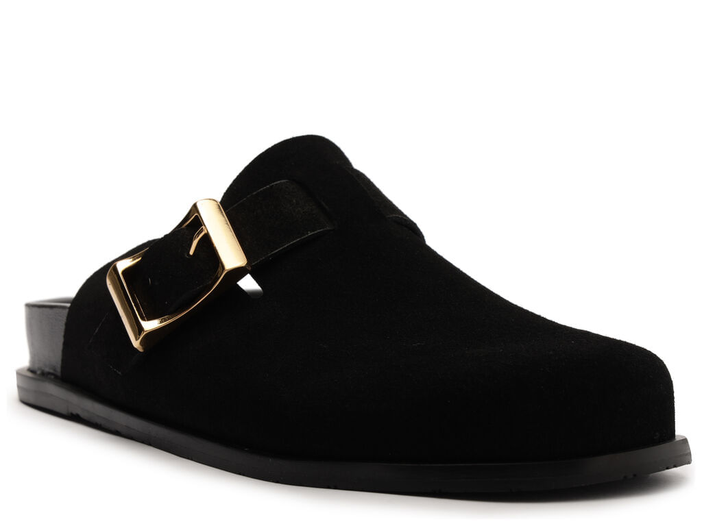 clog-sabot-arezzo-preta-acamurcada-rasteira-fivela-2