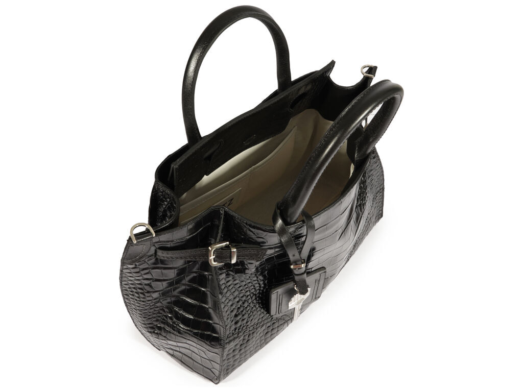 bolsa-schutz-tote-croco-preta-media-2
