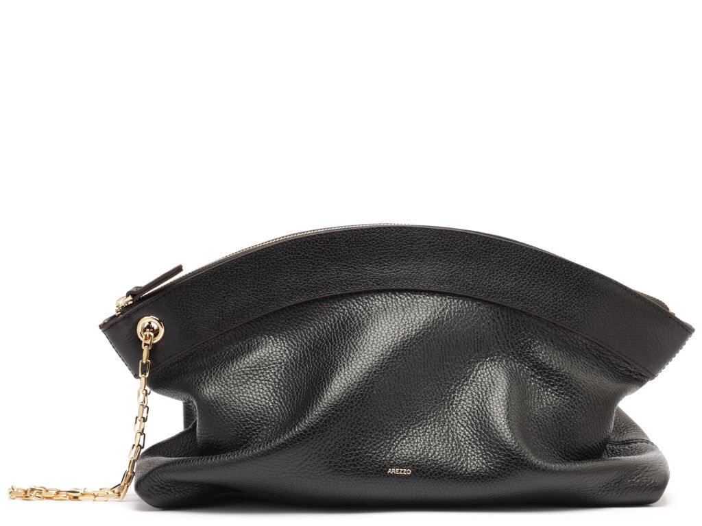 bolsa-arezzo-clutch-preta-couro-media-moderna-1