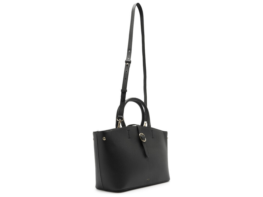 bolsa-arezzo-shopping-preta-grande-texturizada-2