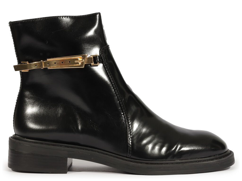 bota-schutz-cano-baixo-couro-preto-enfeite-metal-1