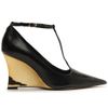 scarpin-arezzo-couro-preto-salto-anabela-dourado-tira-t-strap-1