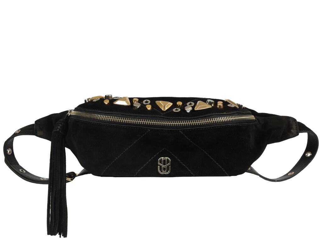 pochete-schutz-suede-preta-tachinhas-douradas-e-tassel-1