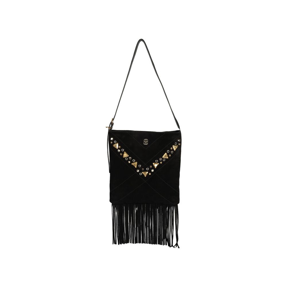 bolsa-schutz-suede-preta-franja-tachinhas-douradas-1