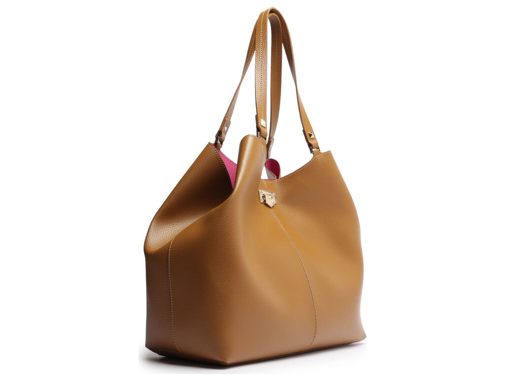 bolsa-arezzo-shopping-caramelo-grande-encaixe-metal-2
