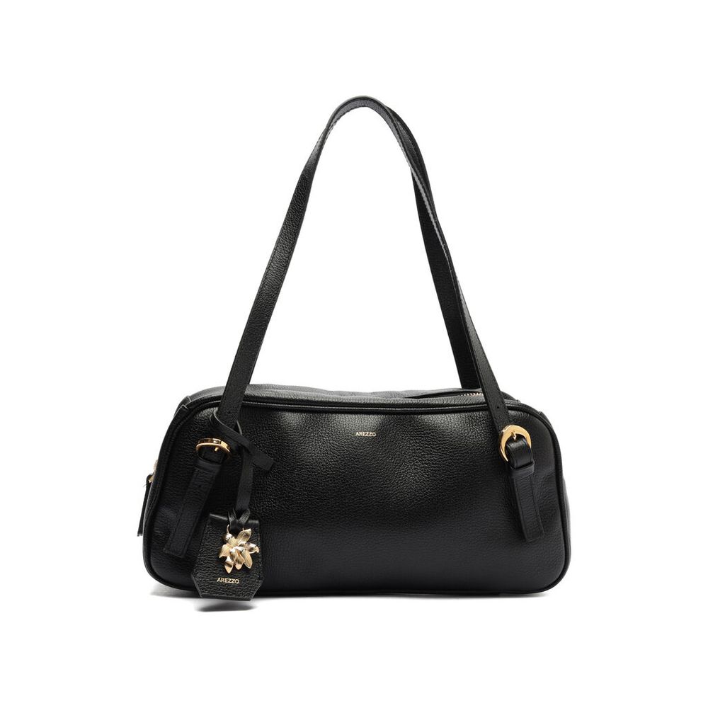 bolsa-arezzo-bowling-preta-couro-media-metal-flor-1