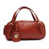 bolsa-arezzo-bowling-laranja-couro-grande-metal-flor-1