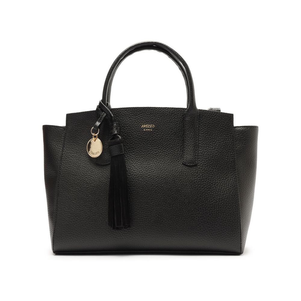 bolsa-arezzo-tote-preta-grande-pingente-tassel-1
