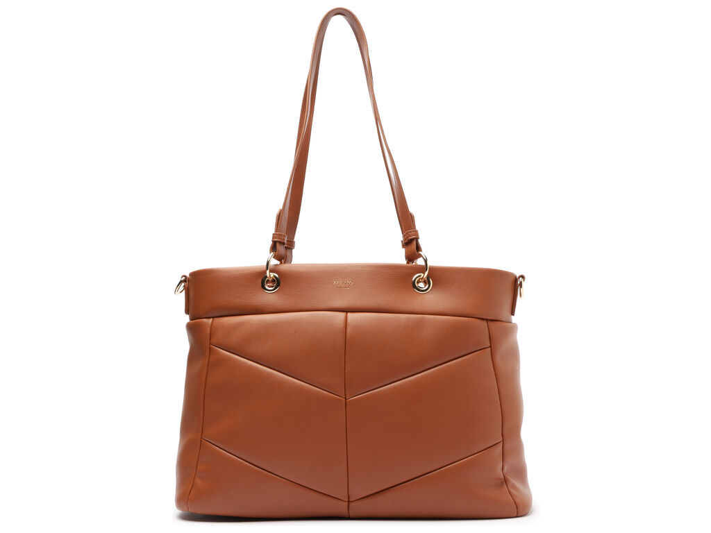 bolsa-arezzo-tote-caramelo-grande-alcas-duplas-detalhes-geometricos-1
