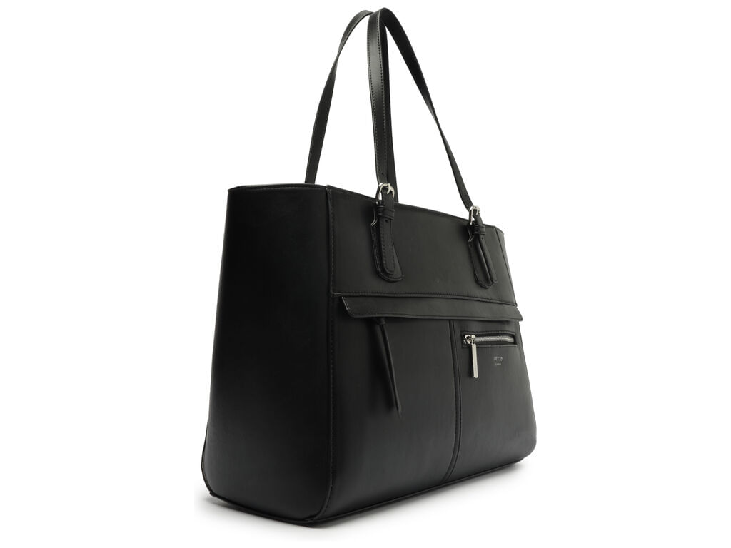 bolsa-arezzo-tote-preta-grande-ziper-externo-2