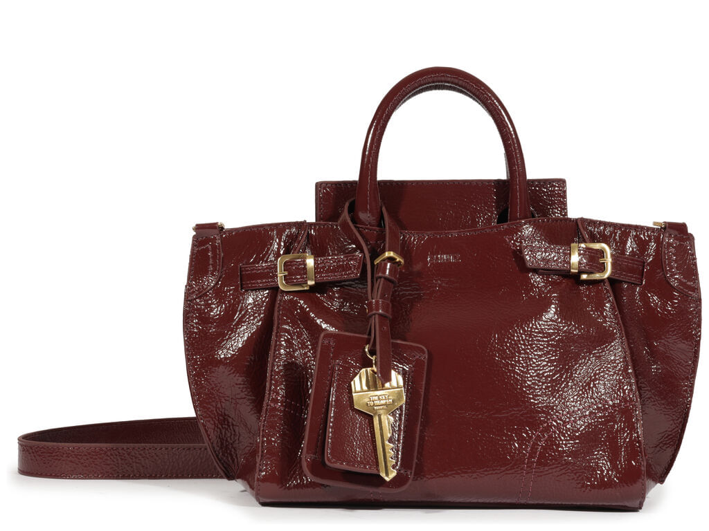 bolsa-schutz-mini-tote-heaven-couro-verniz-vinho-pequena-1