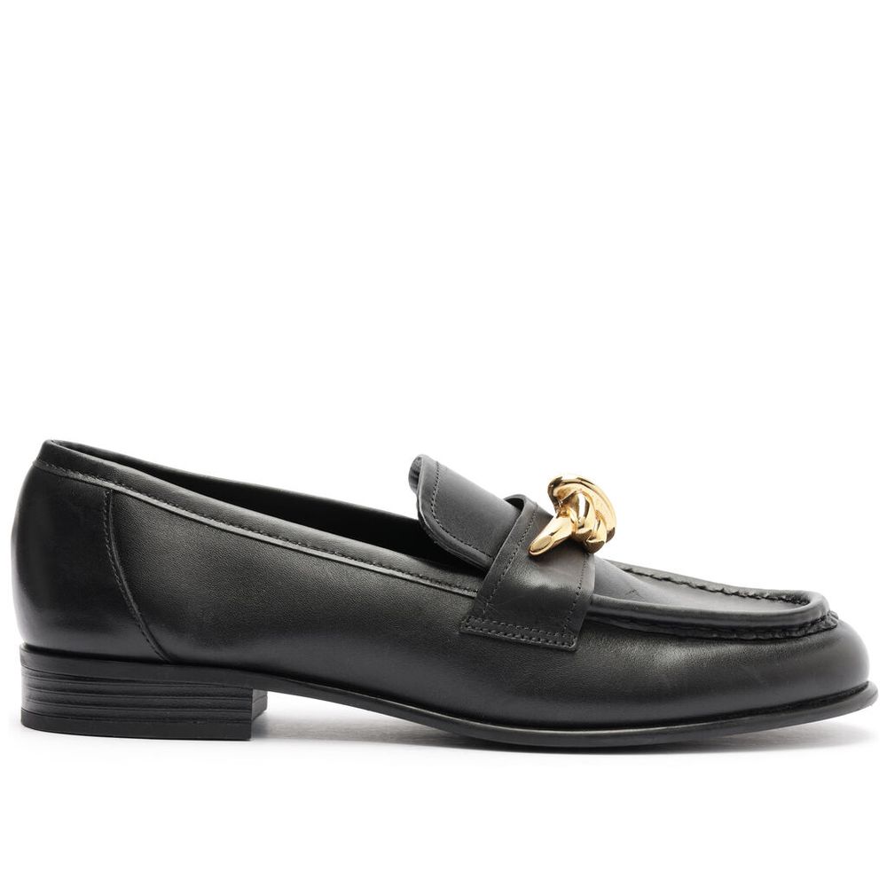 mocassim-arezzo-preto-couro-bico-redondo-metal-no-1