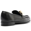 mocassim-arezzo-preto-couro-bico-redondo-metal-no-4