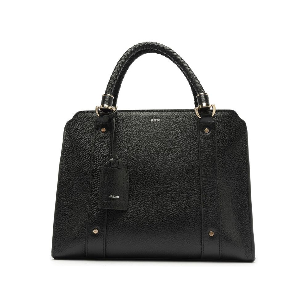 bolsa-arezzo-tote-preta-couro-piazza-grande-1