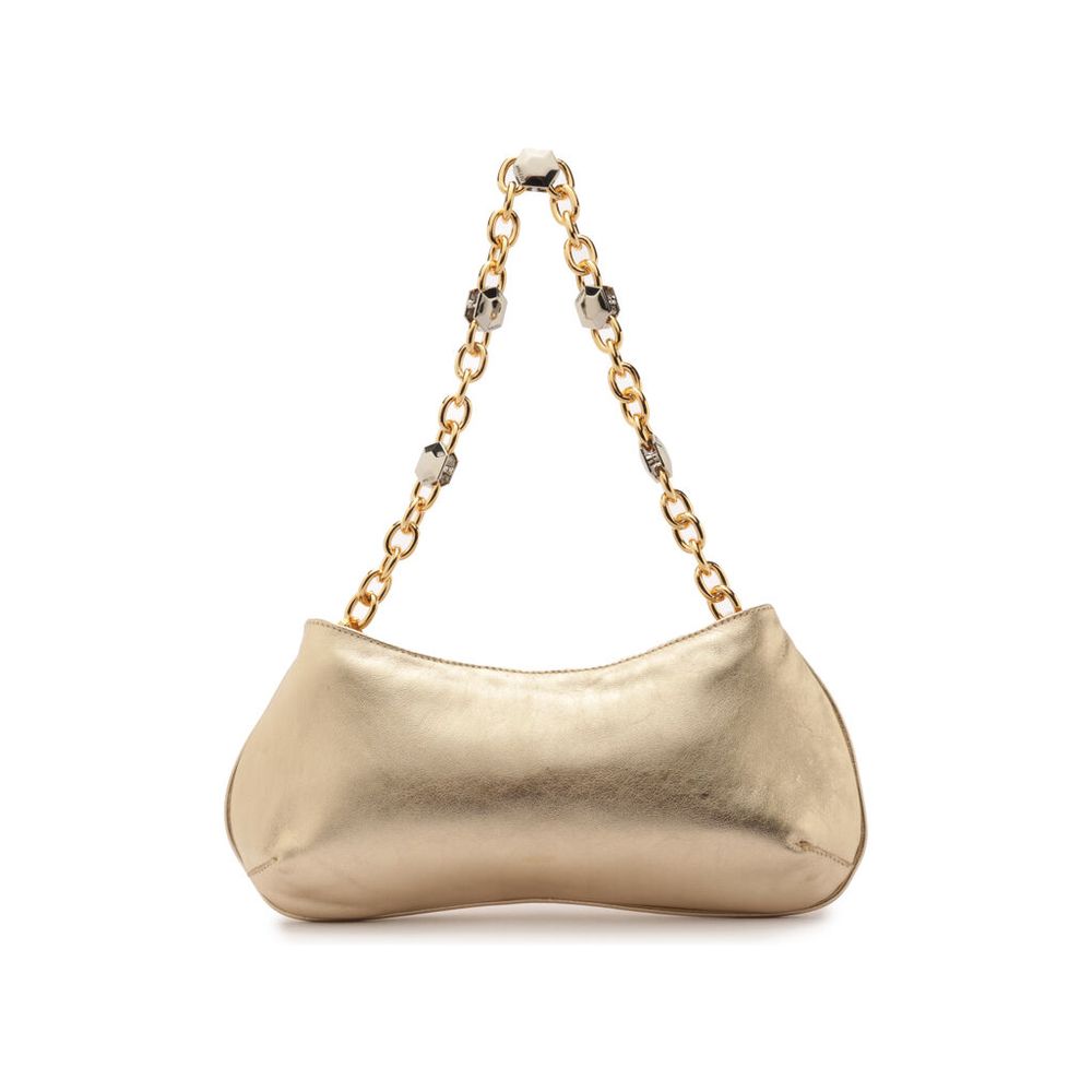 bolsa-arezzo-baguete-dourada-couro-media-corrente-1