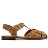 sandalia-arezzo-bege-suede-rebites-fisherman-rasteira-1