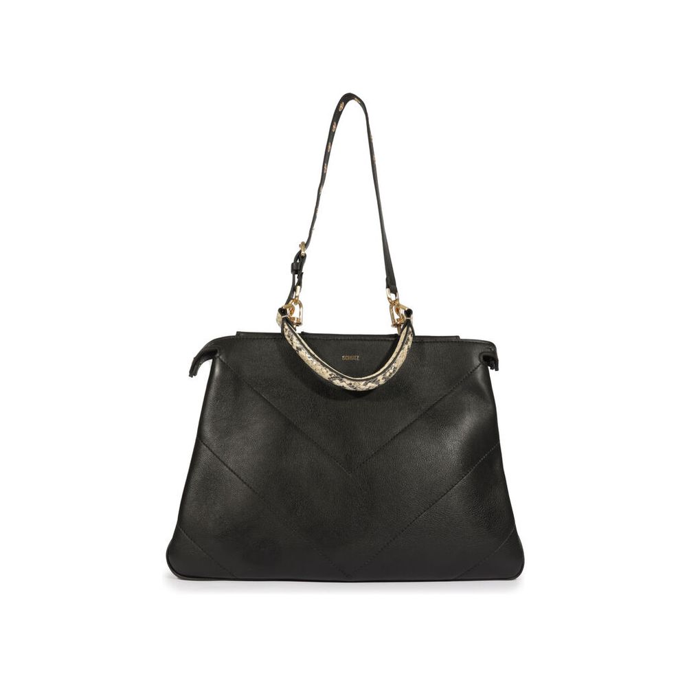 bolsa-schutz-couro-preta-grande-textura-snake-1