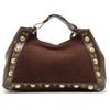 bolsa-arezzo-tote-marrom-couro-camurca-grande-metais-1