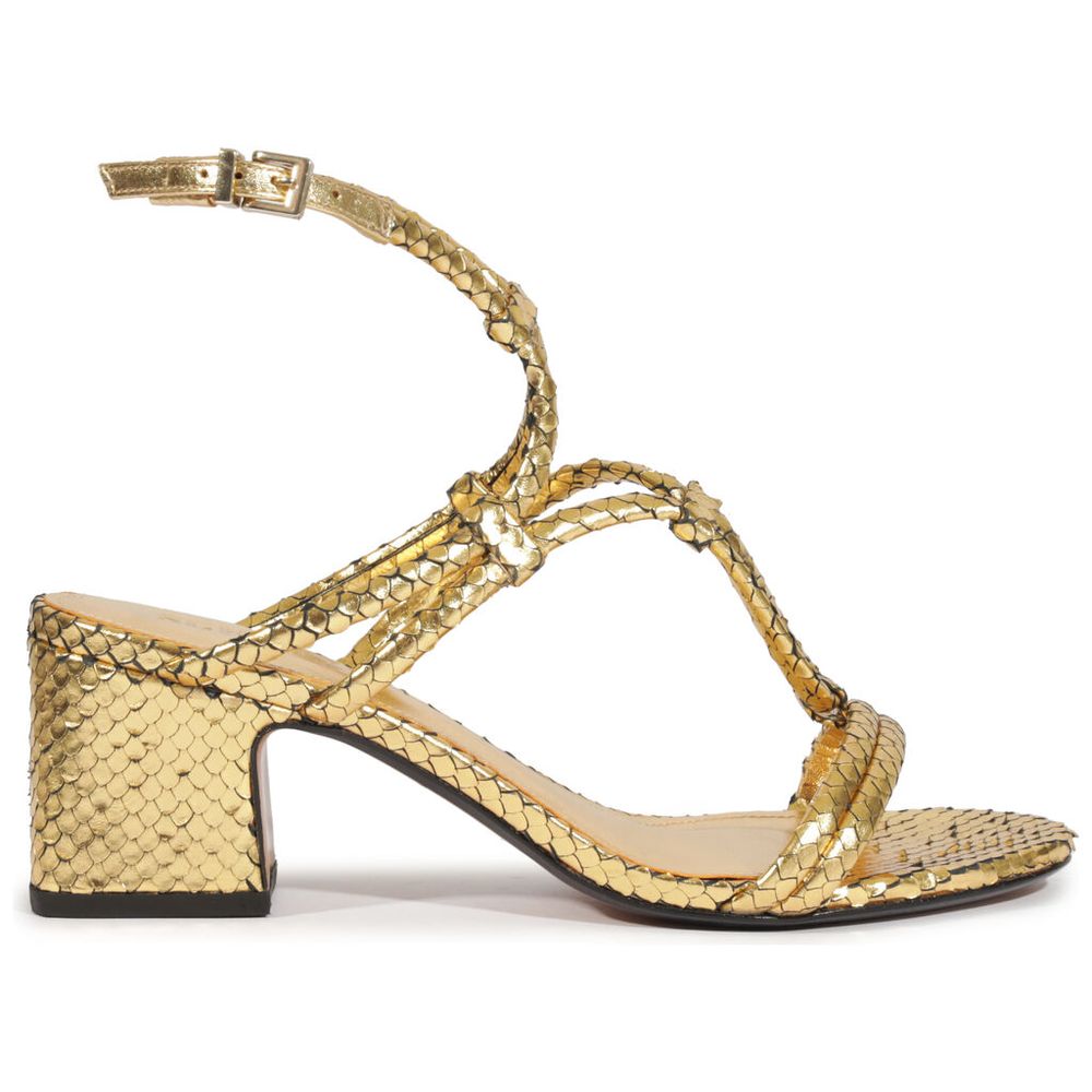 sandalia-schutz-dourada-textura-snake-1